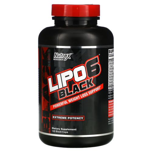 Lipo-6 Black 120 капсул (Nutrex) фото 4