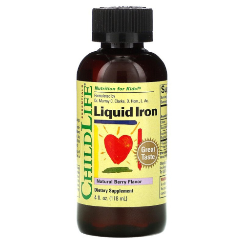Liquid Iron (Жидкое Железо для Детей) 118 мл (Child Life)