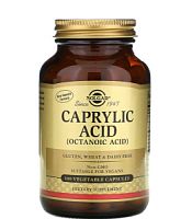Caprylic Acid 360 мг (Каприловая кислота) 100 капсул (Solgar)