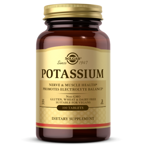 Potassium (Калий) 100 таблеток (Solgar)