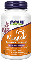 Magtein Magnesium L-Threonate (L-треонат магния) 90 вег капсул (Now Foods)