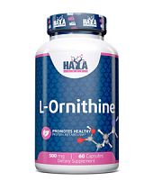 L-Ornithine 500 мг (L-Орнитин) 60 капсул (Haya Labs)