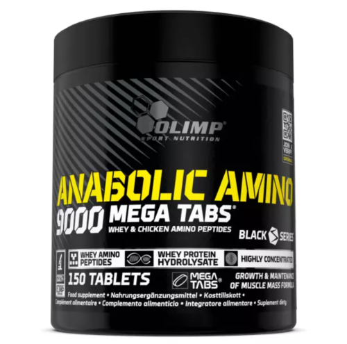 Аминокислотный комплекс Anabolic Amino 9000 mg MEGA TABS 150 таблеток (Olimp)