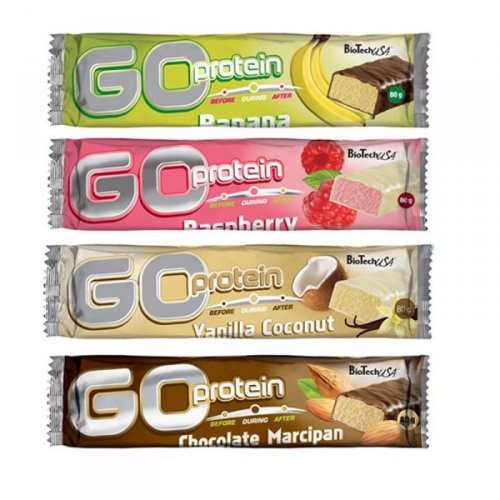 GO Protein bar 80 гр (BioTech) GO Protein bar 80 гр (BioTech)