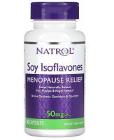 Soy Isoflavones 50 мг (Изофлавоны Сои) 60 капсул (Natrol)