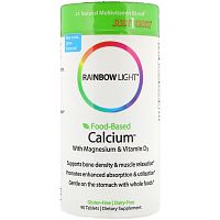 Calcium With Magnesium & Vitamin D3 90 таблеток (Rainbow Light)