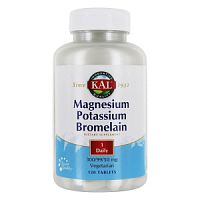 Magnesium Potassium Bromelain (Магний Калий Бромелаин) 60 таблеток (KAL)