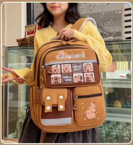 Рюкзак школьный, ранец капибара велком фото 13