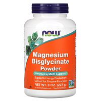 Magnesium Bisglycinate Powder (Порошок Бисглицината Магния) 227 г (Now Foods)
