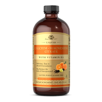 Liquid Calcium Magnesium Citrate With Vitamin D3 473 мл (Solgar) апельсин-ваниль
