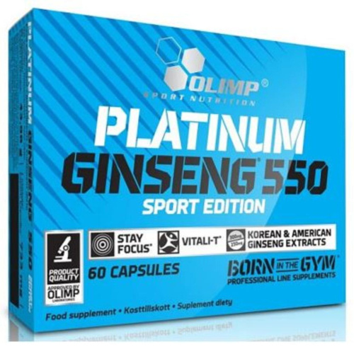 Platinum Ginseng 550 Sport Edition 60 капсул (Olimp)
