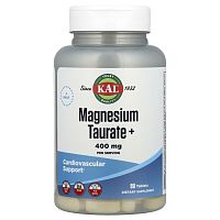 Magnesium Taurate+ (Таурат магния+) 400 мг 90 таблеток (KAL)