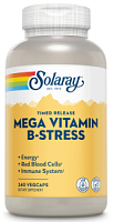Mega Vitamin B-Stress TR 240 вег капсул (Solaray)